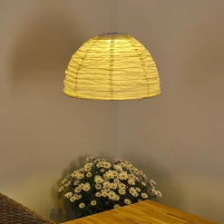 Suspension Augusta Led Creme, 1 Lumiere