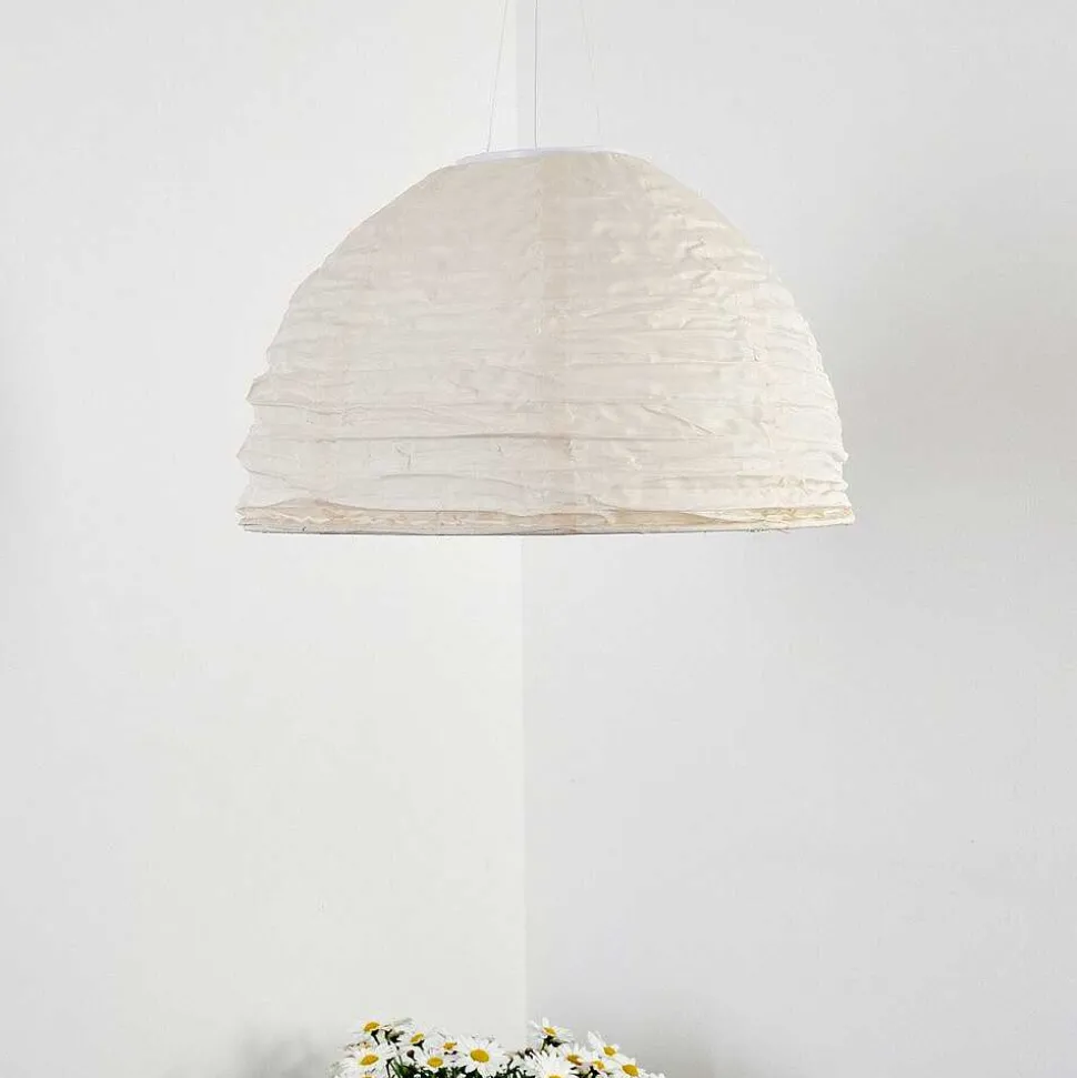 Suspension Augusta Led Creme, 1 Lumiere