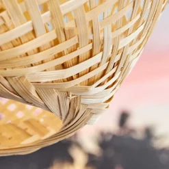 Suspension Bauro Ecru, 3 Lumieres