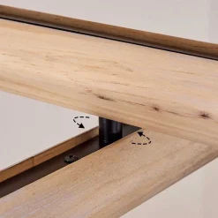 Suspension Bigandie Ecru, Noir, 4 Lumieres