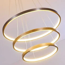 Suspension Canisteo Led Nickel Mat, 3 Lumieres