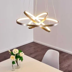 Suspension Canisteo Led Nickel Mat, 3 Lumieres