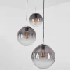 Suspension Degevos Gris, 3 Lumieres