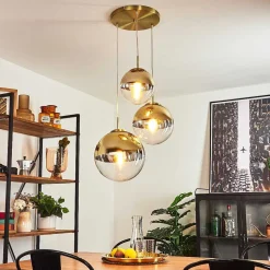 Suspension Degevos Or, 3 Lumieres