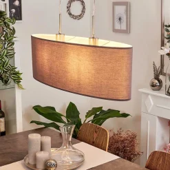 Suspension Domnom Nickel Mat, 2 Lumieres