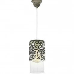 Suspension Eglo Vintage Brun, 1 Lumiere