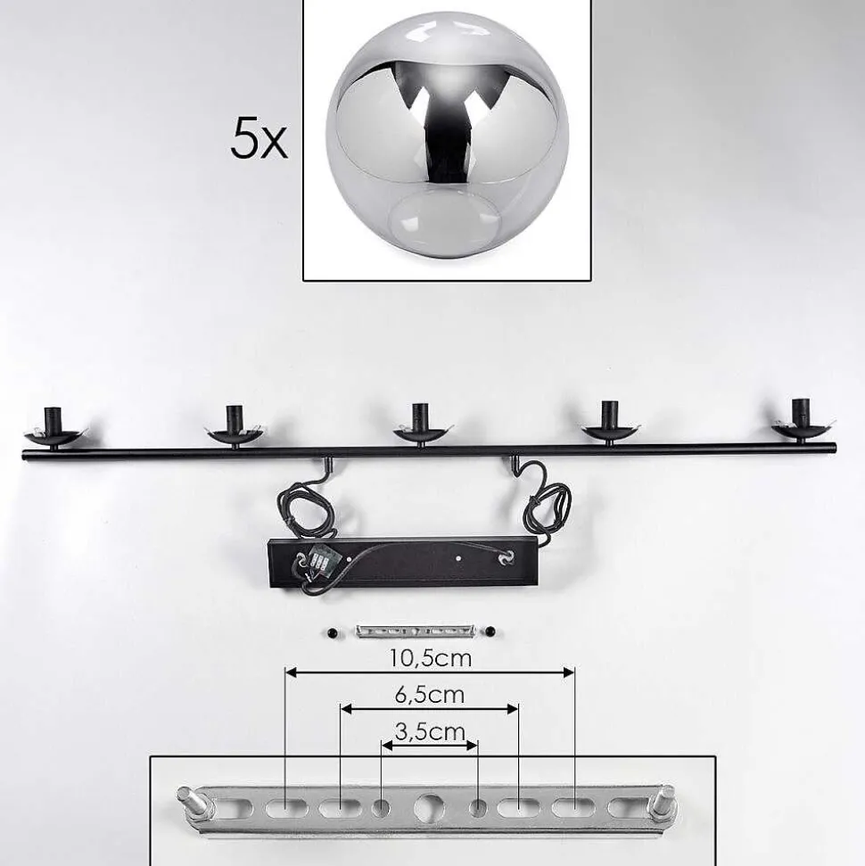 Suspension Gastor Fume, 5 Lumieres
