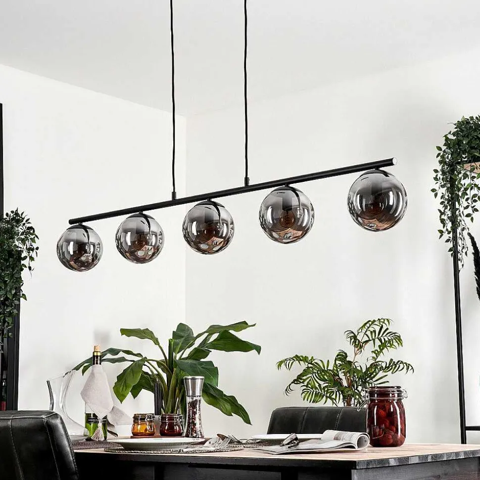 Suspension Gastor Fume, 5 Lumieres