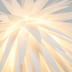 Suspension Grinder Blanc, 1 Lumiere