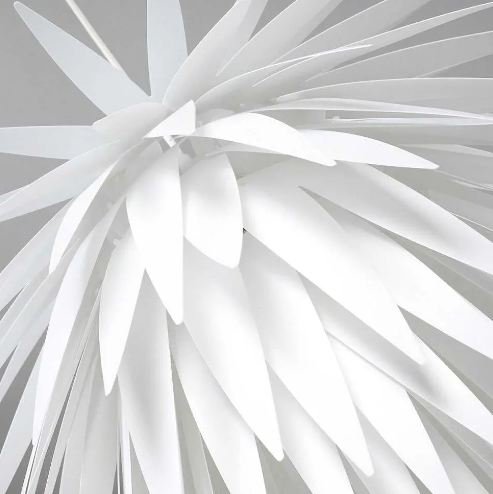 Suspension Grinder Blanc, 1 Lumiere