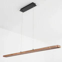 Suspension Guacacallo Led Noir, 1 Lumiere