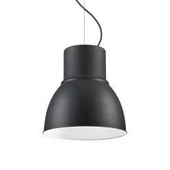 Suspension Ideallux Breeze Noir, Blanc, 1 Lumiere