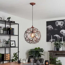 Suspension Kefikon Cuivre, 1 Lumiere