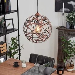 Suspension Kefikon Cuivre, 1 Lumiere