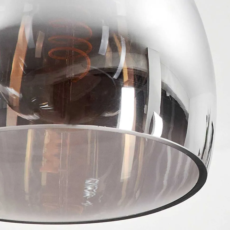 Suspension Kenong Fume, Noir, 3 Lumieres