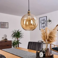 Suspension Lololo Laiton, 1 Lumiere