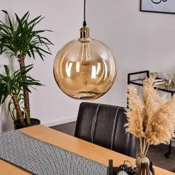 Suspension Lololo Laiton, 1 Lumiere