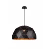 Suspension Lucide Otona Noir, 3 Lumieres
