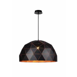Suspension Lucide Otona Noir, 3 Lumieres