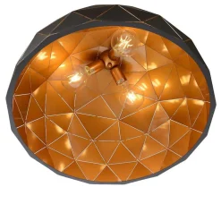 Suspension Lucide Otona Noir, 3 Lumieres