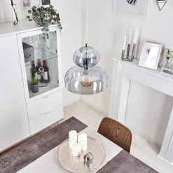 Suspension Malvaglia Chrome, 1 Lumiere