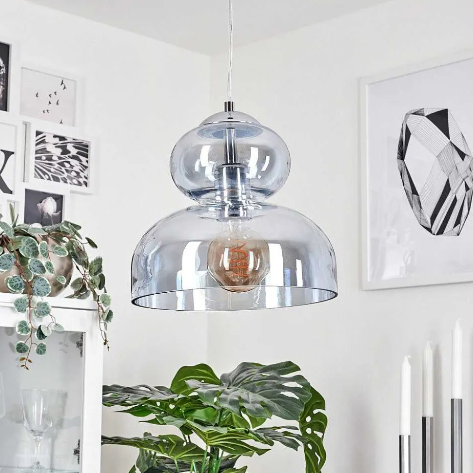 Suspension Malvaglia Chrome, 1 Lumiere