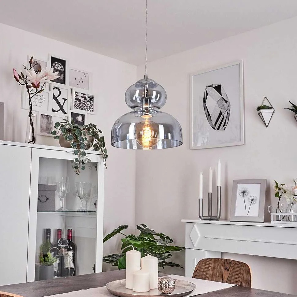 Suspension Malvaglia Chrome, 1 Lumiere