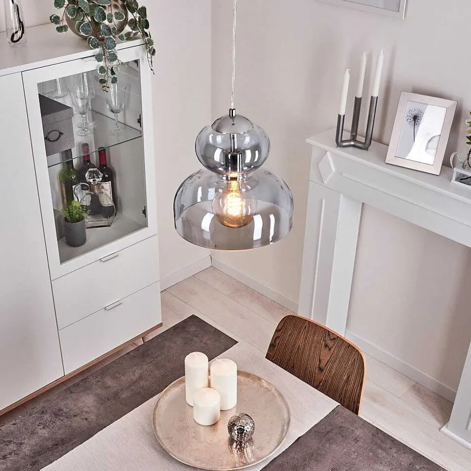 Suspension Malvaglia Chrome, 1 Lumiere