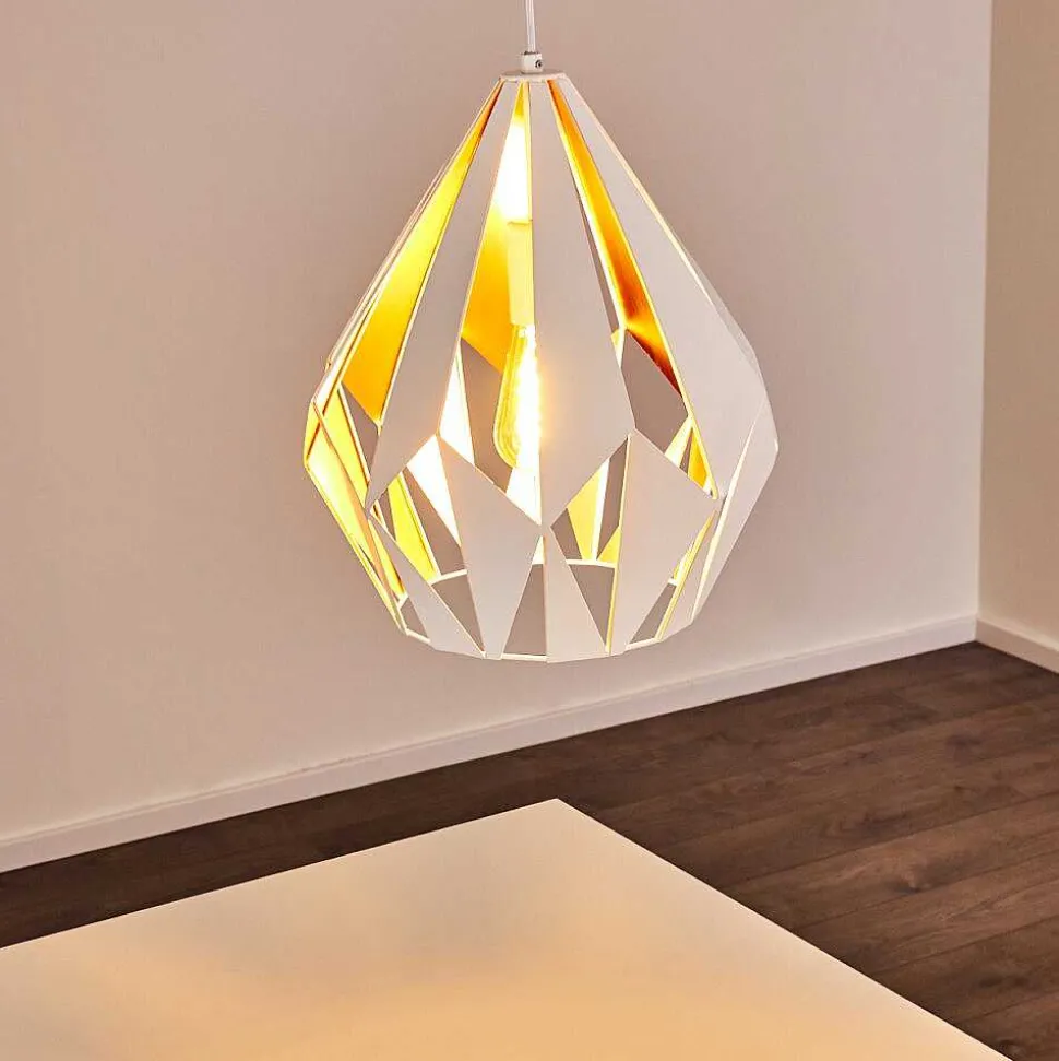Suspension Marang Blanc, 1 Lumiere