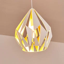 Suspension Marang Blanc, 1 Lumiere