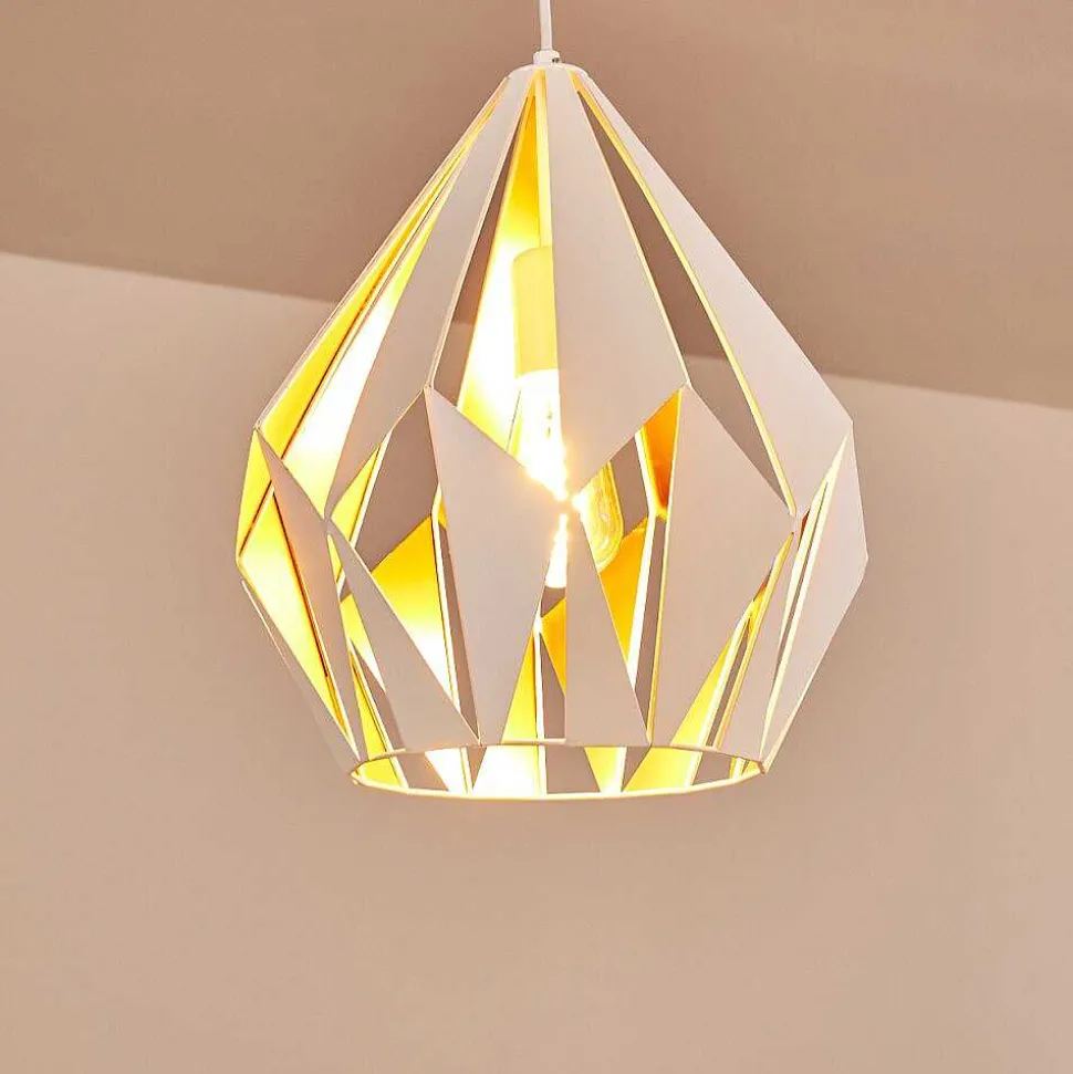 Suspension Marang Blanc, 1 Lumiere