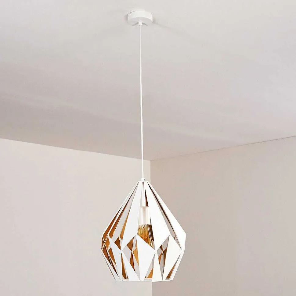 Suspension Marang Blanc, 1 Lumiere