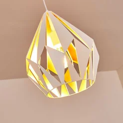 Suspension Marang Blanc, 1 Lumiere