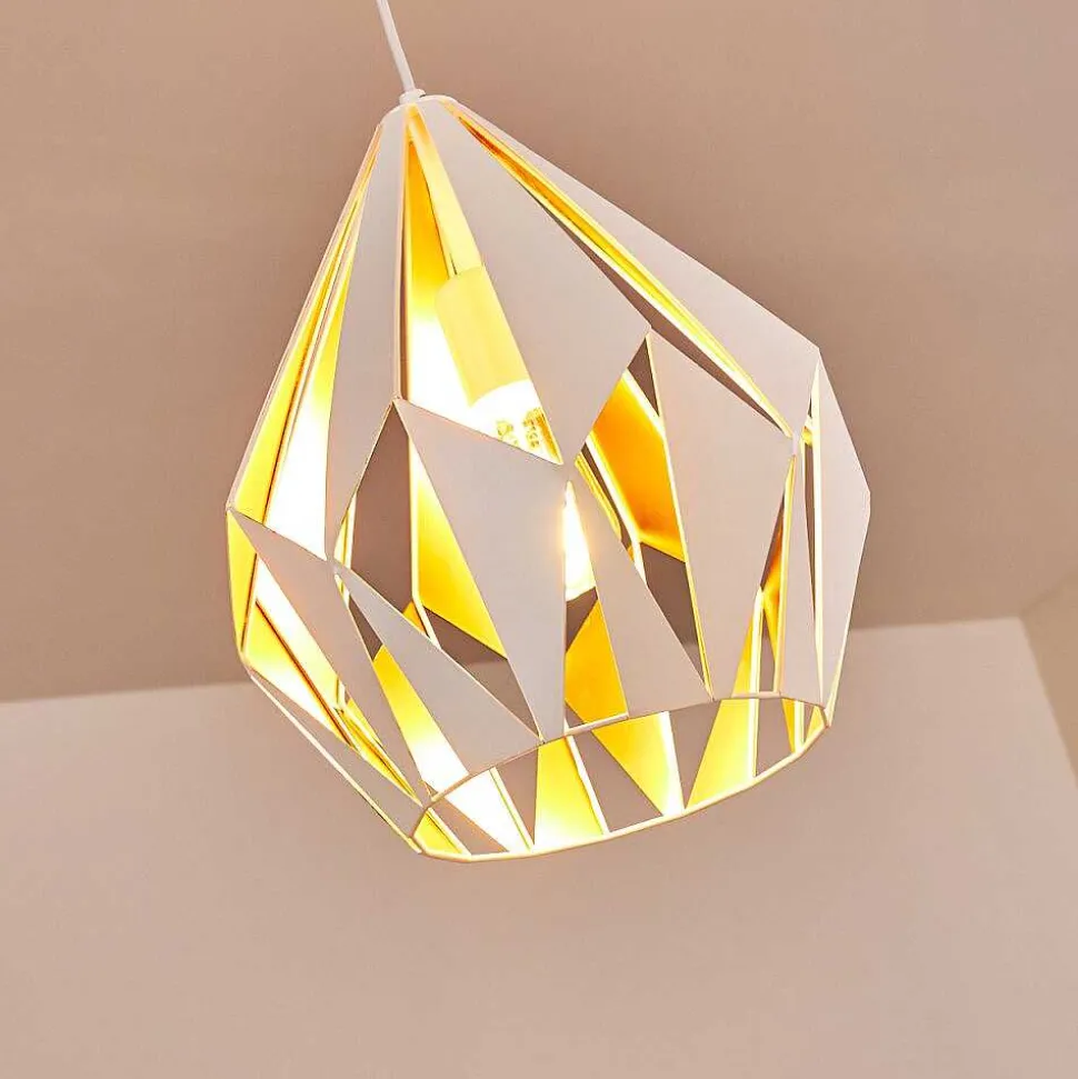 Suspension Marang Blanc, 1 Lumiere
