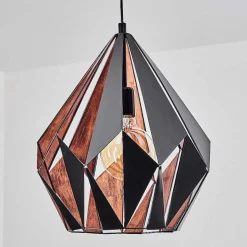 Suspension Marang Noir, 1 Lumiere
