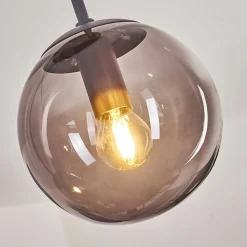 Suspension Mesas Noir, 3 Lumieres