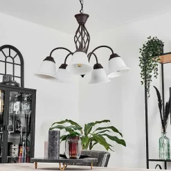 Suspension Mosquerito Rouille, 5 Lumieres