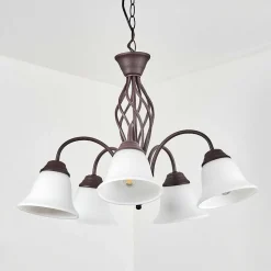 Suspension Mosquerito Rouille, 5 Lumieres