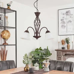 Suspension Mosquerito Rouille, 3 Lumieres