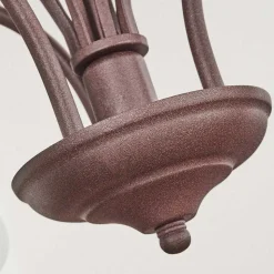 Suspension Mosquerito Rouille, 3 Lumieres