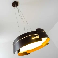 Suspension Novara Brun, 3 Lumieres