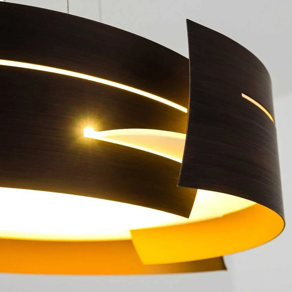 Suspension Novara Brun, 3 Lumieres