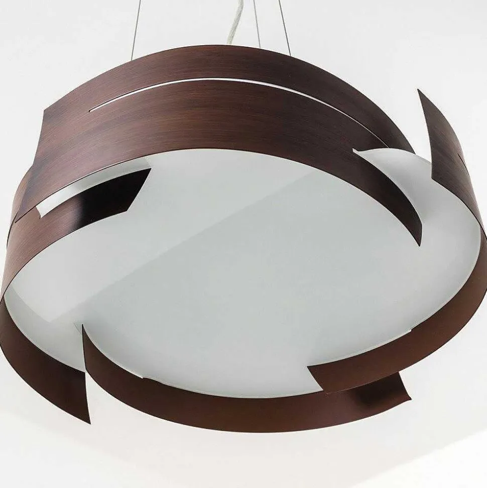 Suspension Novara Brun, 3 Lumieres