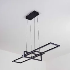 Suspension Omega Led Noir, 1 Lumiere