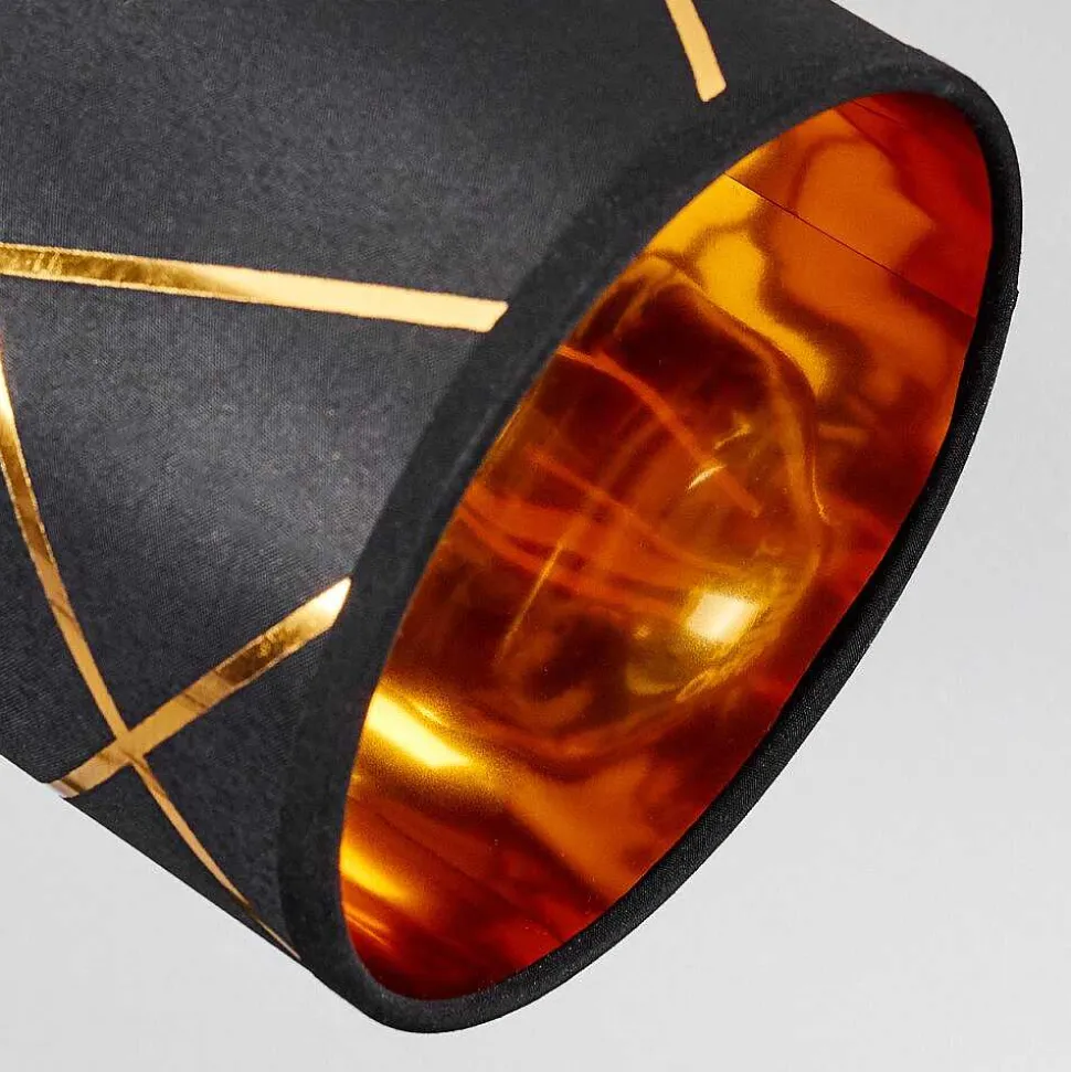 Suspension Opatija Noir, 4 Lumieres