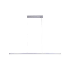 Suspension Paul Neuhaus Q-Henrik Led Aluminium, 3 Lumieres, Telecommandes