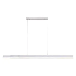 Suspension Paul Neuhaus Q-Tower Led Aluminium, 3 Lumieres, Telecommandes