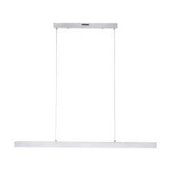 Suspension Paul Neuhaus Q-Cora Led Aluminium, 1 Lumiere, Telecommandes