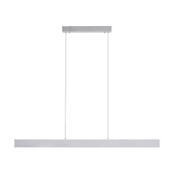 Suspension Paul-Neuhaus Q-Adriana Led Aluminium, 2 Lumieres, Telecommandes