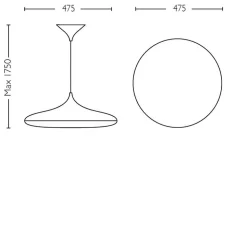 Suspension Philips Hue Cher Led Blanc, 1 Lumiere, Telecommandes
